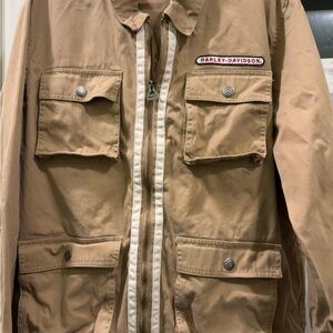 Harley-Davidson Khaki Field Jacket for Men